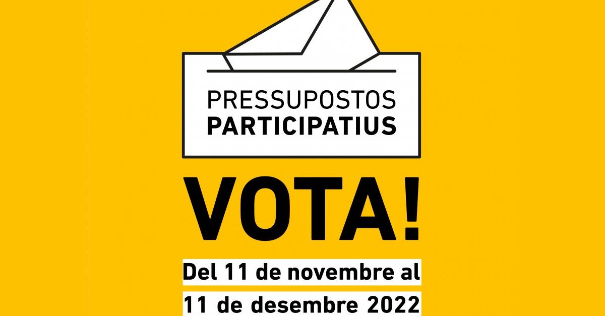 Arranca la fase de votaci� dels pressupostos participatius Tu fas Amposta! 2022-2023