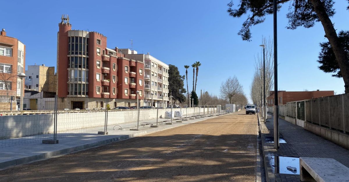 Les obres del passeig Canal avancen a bon ritme