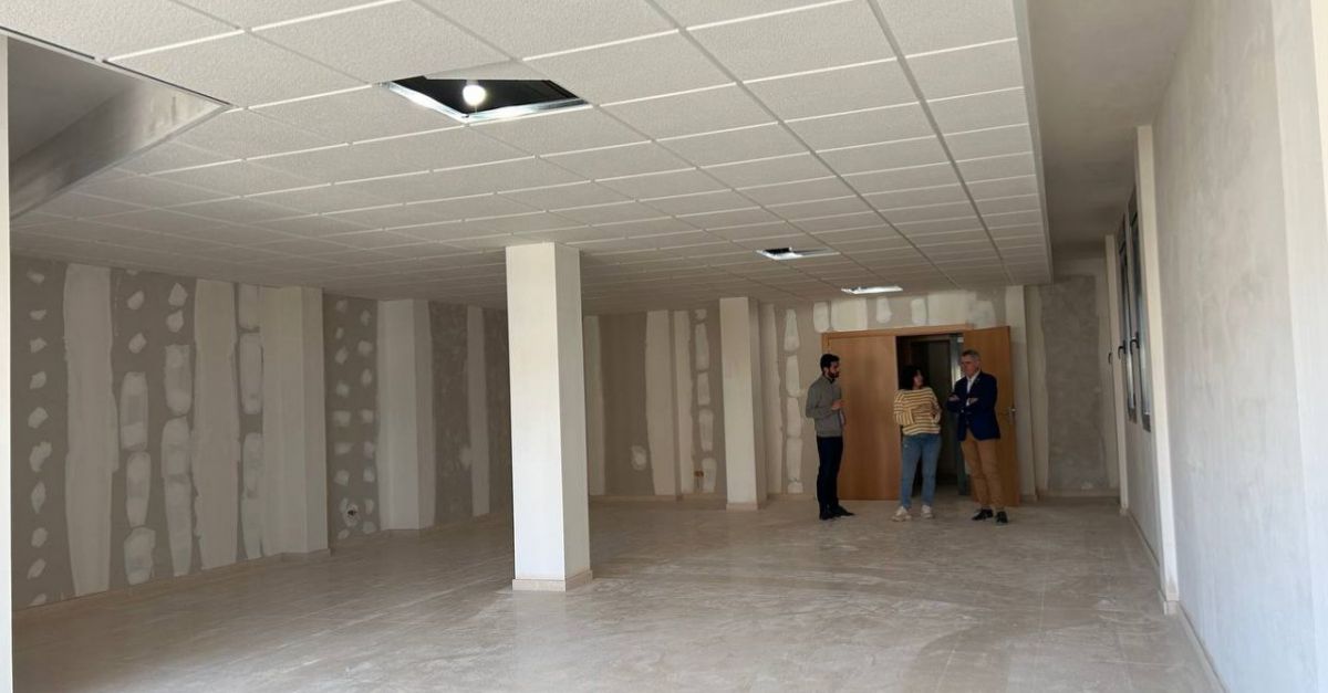 Les obres de lampliaci de lHotel dEntitats encaren la recta final