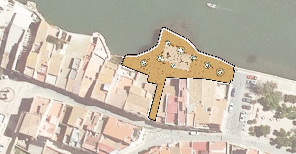 Amposta renova la pla�a del Poador amb una inversi� de 180.000 euros