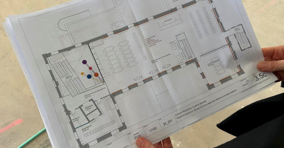 La reforma integral de la Biblioteca Comarcal habilitar� una sala d�estudis i una sala polivalent a la planta baixa