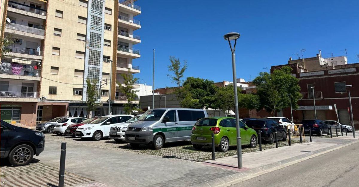 L�aparcament en superf�cie de la zona de l�Hospital ja est� actiu