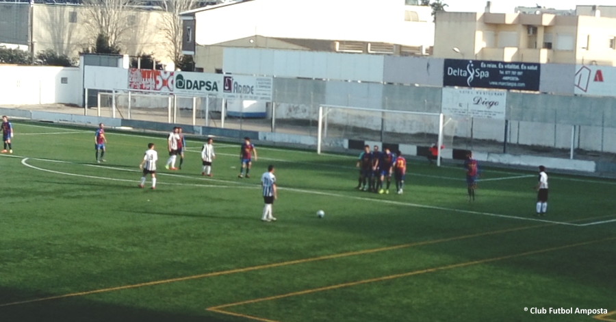 Futbol: CF. AMPOSTA 1 - CF. CAMARLES 1