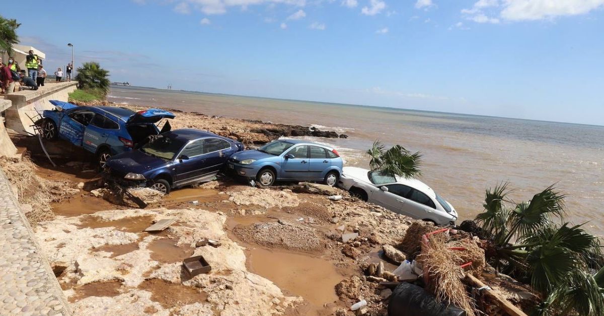 Les fortes pluges deixen m�s de 200 litres per metre quadrat a Alcanar i 100 als Alfacs