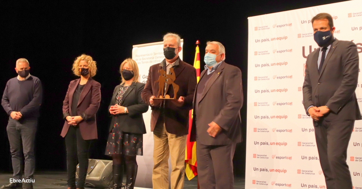Gran pres�ncia de l�esport ampost� entre els guardonats dels Premis Esportius Terres de l�Ebre 2020