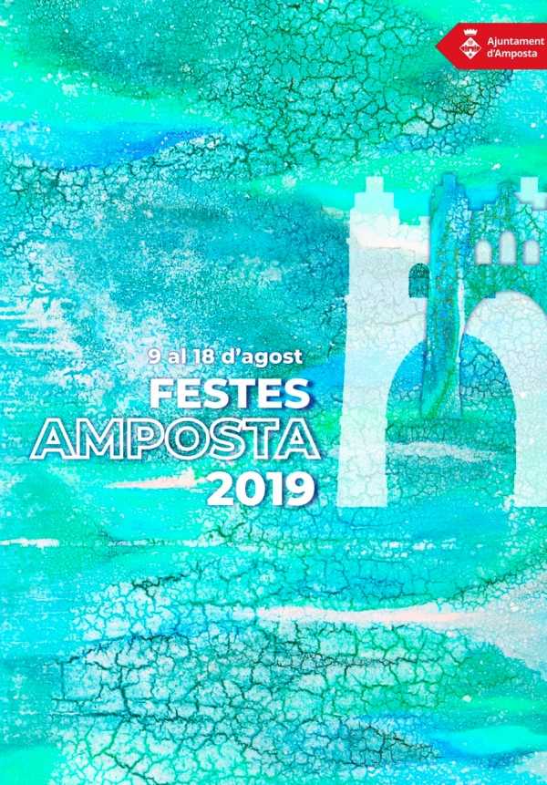 La dualitat entre l’aigua i la terra, concepte protagonista del cartell de les Festes Majors d’Amposta | Amposta.info