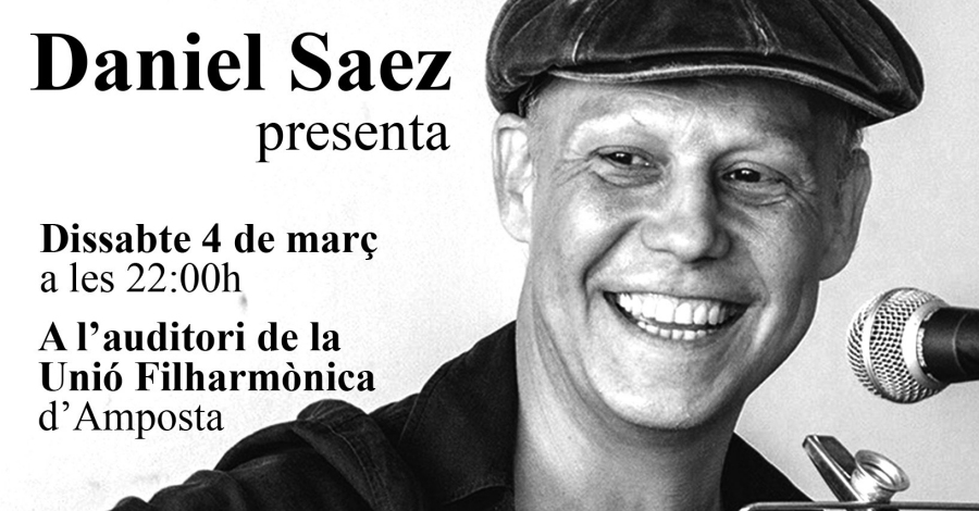 Daniel Saz presenta el seu disc Vist des del Fangar