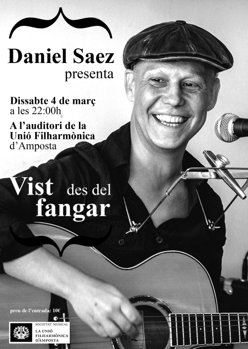 Daniel Saz presenta el seu disc Vist des del Fangar