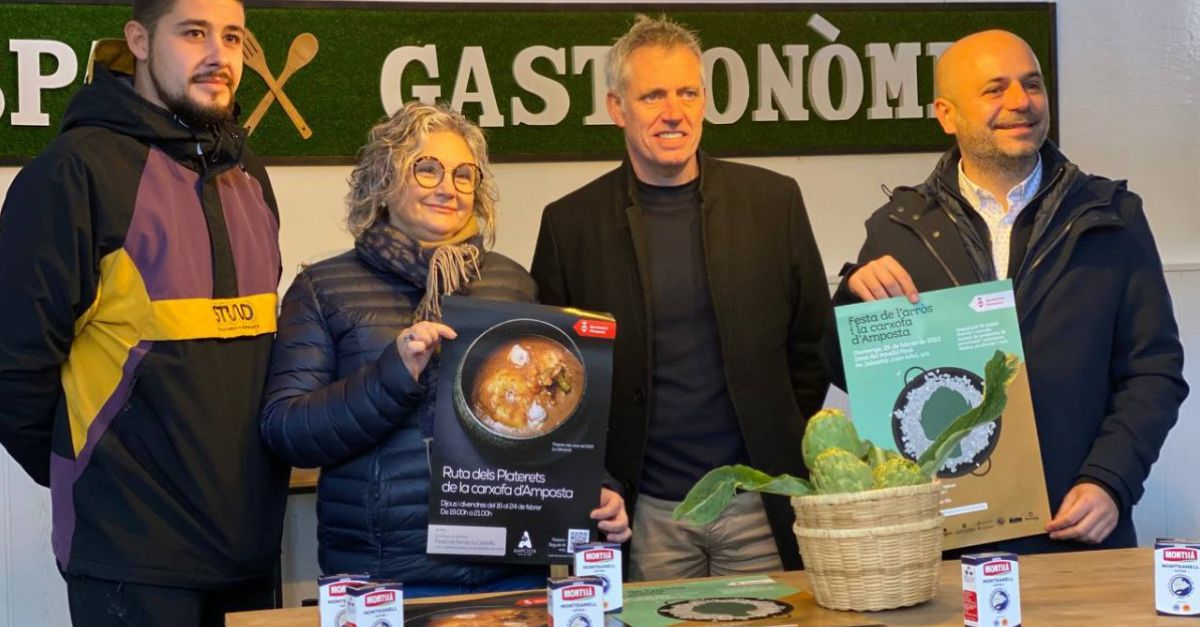 L�arr�s i la carxofa, protagonistes del febrer gastron�mic a Amposta