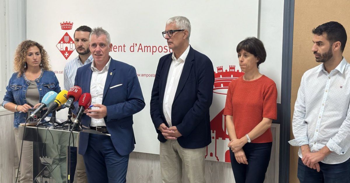 El govern municipal presenta la proposta de les ordenances fiscals de l�Ajuntament d�Amposta per a l�exercici del 2024