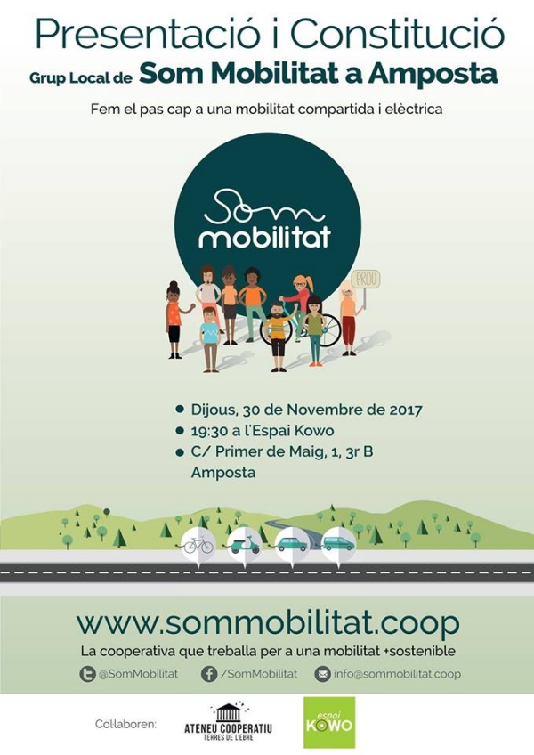 Presentaci i constituci Grup Local Som Mobilitat a Amposta