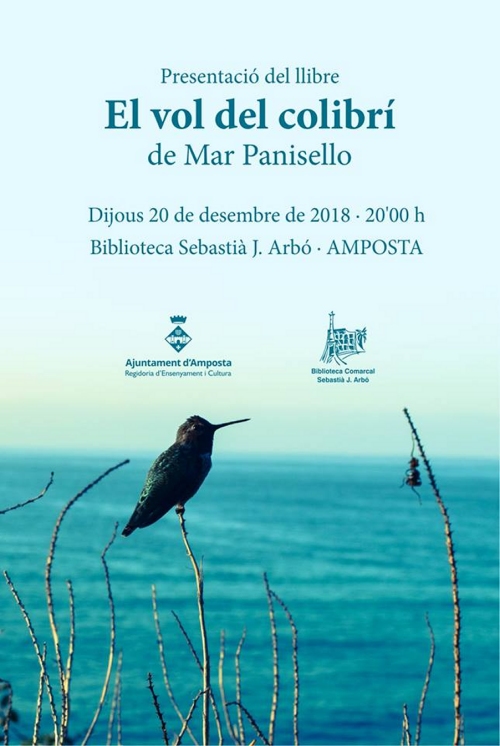 Presentaci del llibre El vol del colibr de Mar Panisello