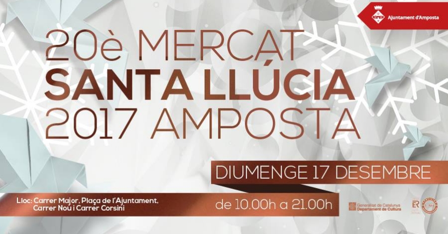 Prop d�una seixantena de parades, al Mercat de Santa Ll�cia