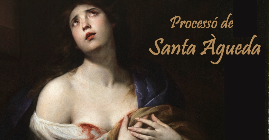 Process amb la patrona Santa gueda