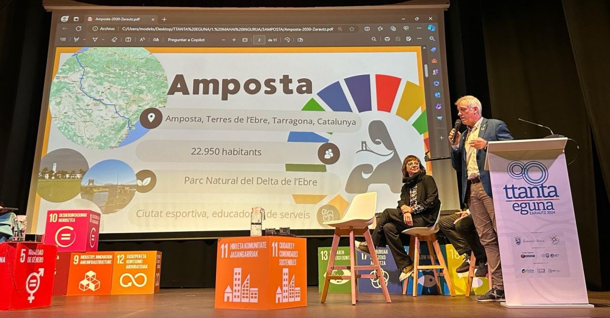 Amposta presenta el seu projecte Amposta 2030 a Zarautz