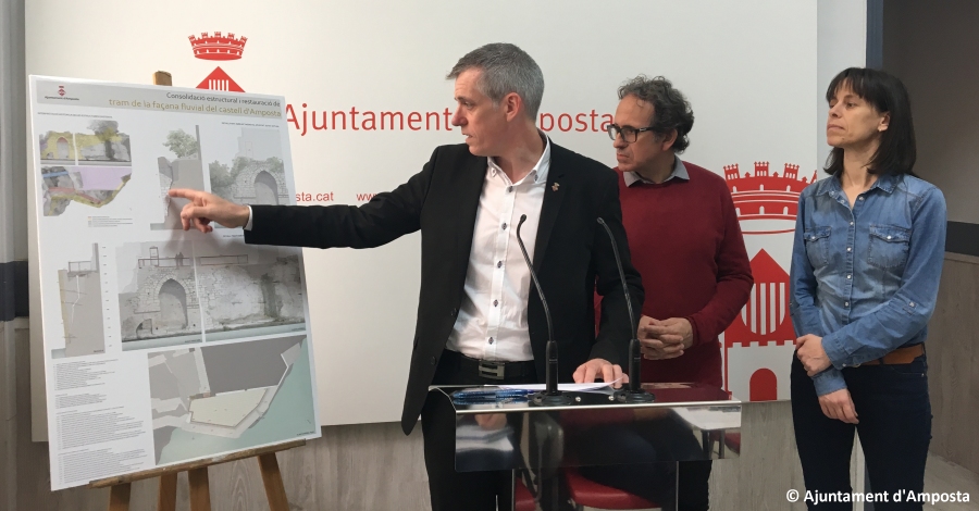 Amposta inicia la recuperaci� de la fa�ana fluvial del castell