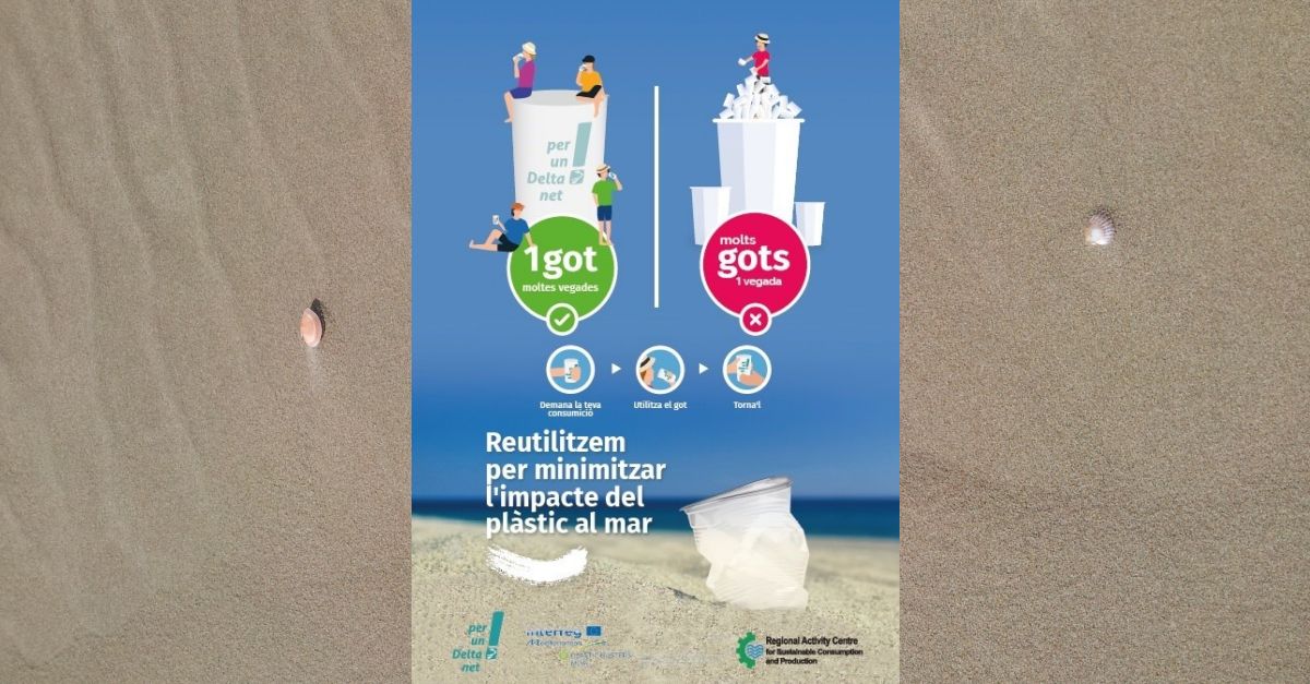 Les guinguetes del Parc Natural del Delta de l&rsquo;Ebre substitueixen per gots reutilitzables els d&rsquo;un sol �s