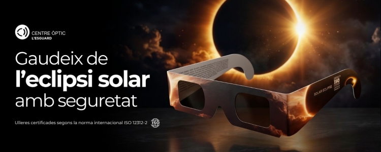 Centre �ptic l�Esguard. Gaudeix de l�eclipsi solar amb seguretat