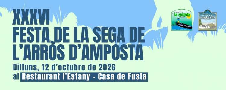 Restaurant l�Estany - Casa de Fusta. Festa de la sega de l�arr�s. Diumenge, 4 d�octubre
