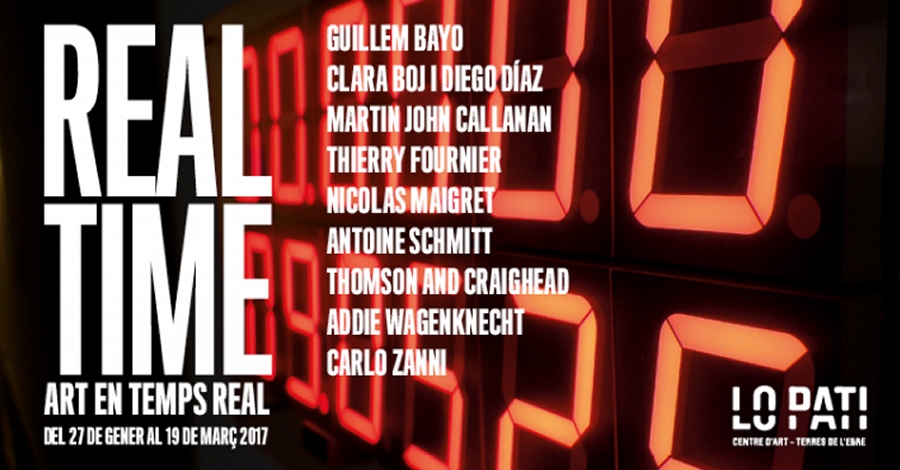 Lo Pati inaugura aquest divendres l�exposici� Real Time. Art en temps real