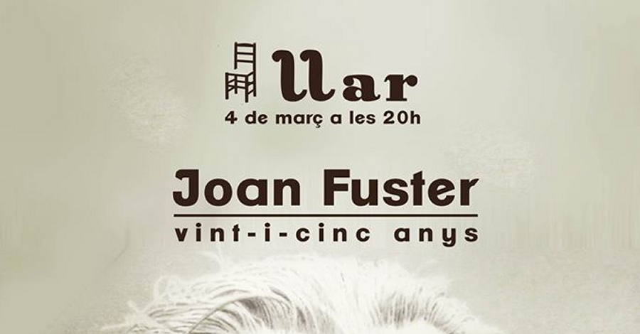 Recital potic: Joan Fuster, vint-i-cinc anys