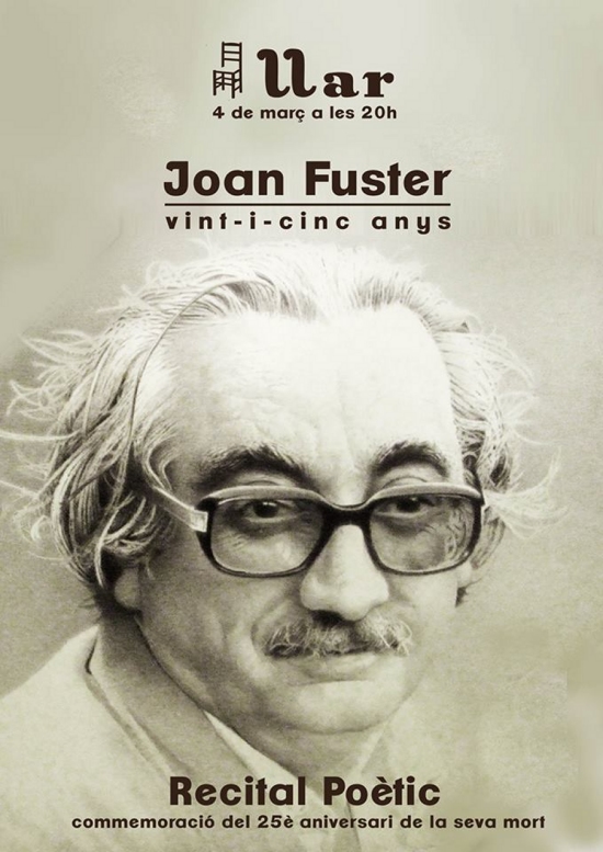 Recital potic: Joan Fuster, vint-i-cinc anys