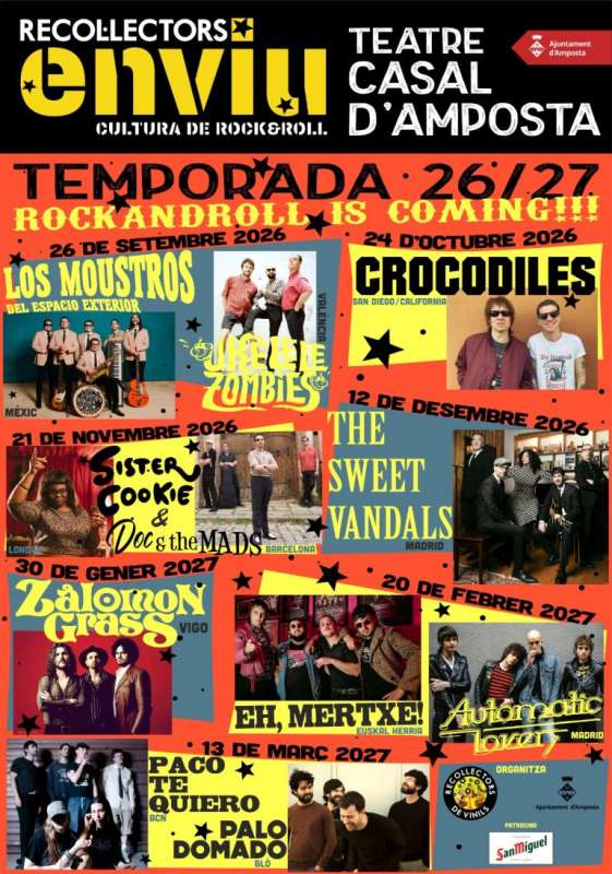 Recol�lectors de Vinils celebra cinc anys de rock a Amposta amb set concerts, la Fira del Disc i el Recol�lectors Fest | Amposta.info
