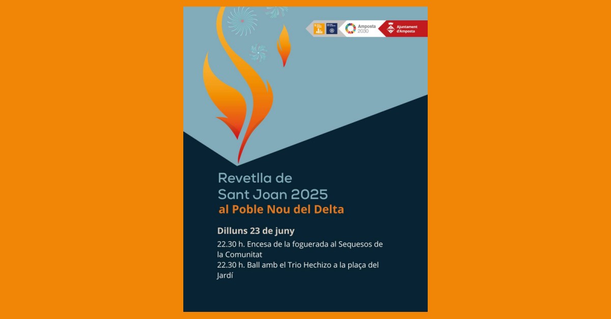 Revetlla de Sant Joan al Poble Nou del Delta: Ball amb el Trio Hechizo
