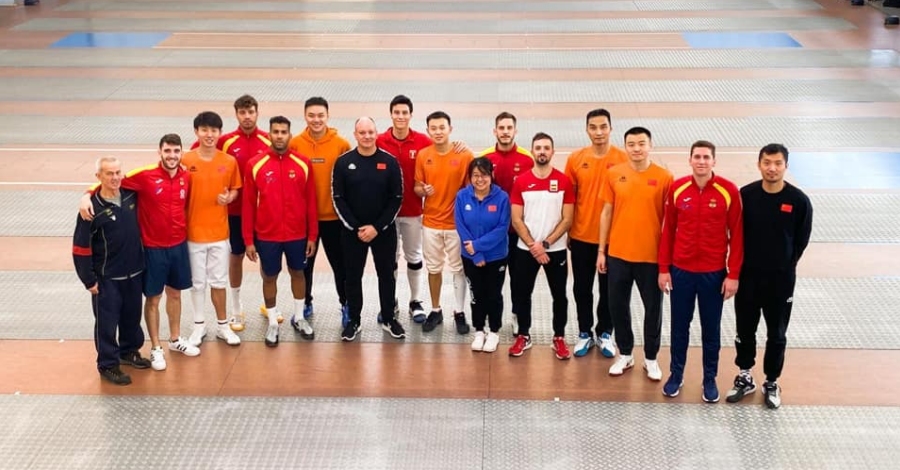 La selecci� xinesa, peruana i espanyola d�esgrima es preparen al Centre de Tecnificaci� Esportiva