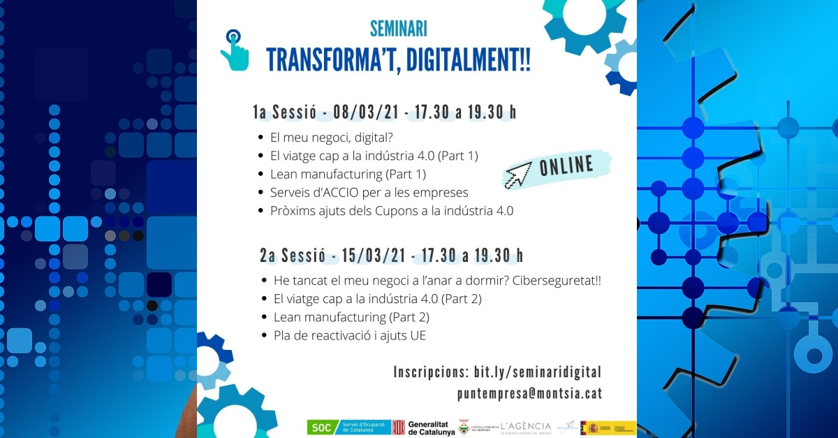 Seminari Transformat, digitalment!