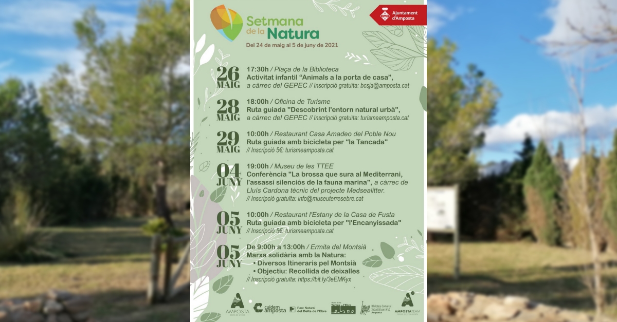 Setmana de la Natura, del 24 de maig al 5 de juny