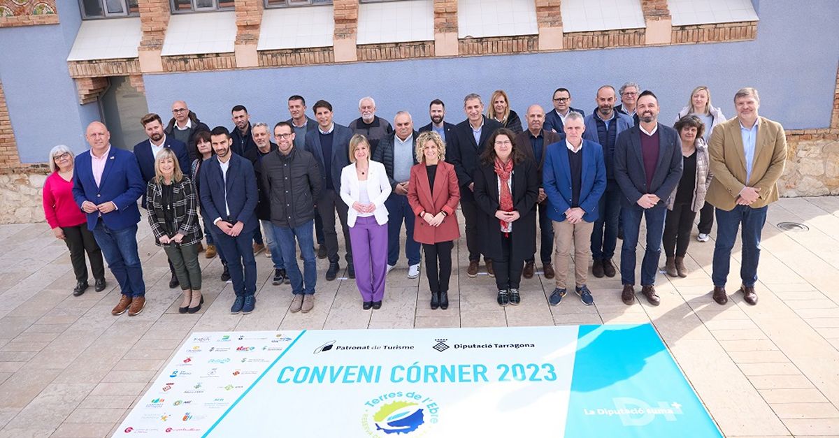 La Diputaci� de Tarragona i 27 ens ebrencs signen l�acord anual per a promocionar-se tur�sticament
