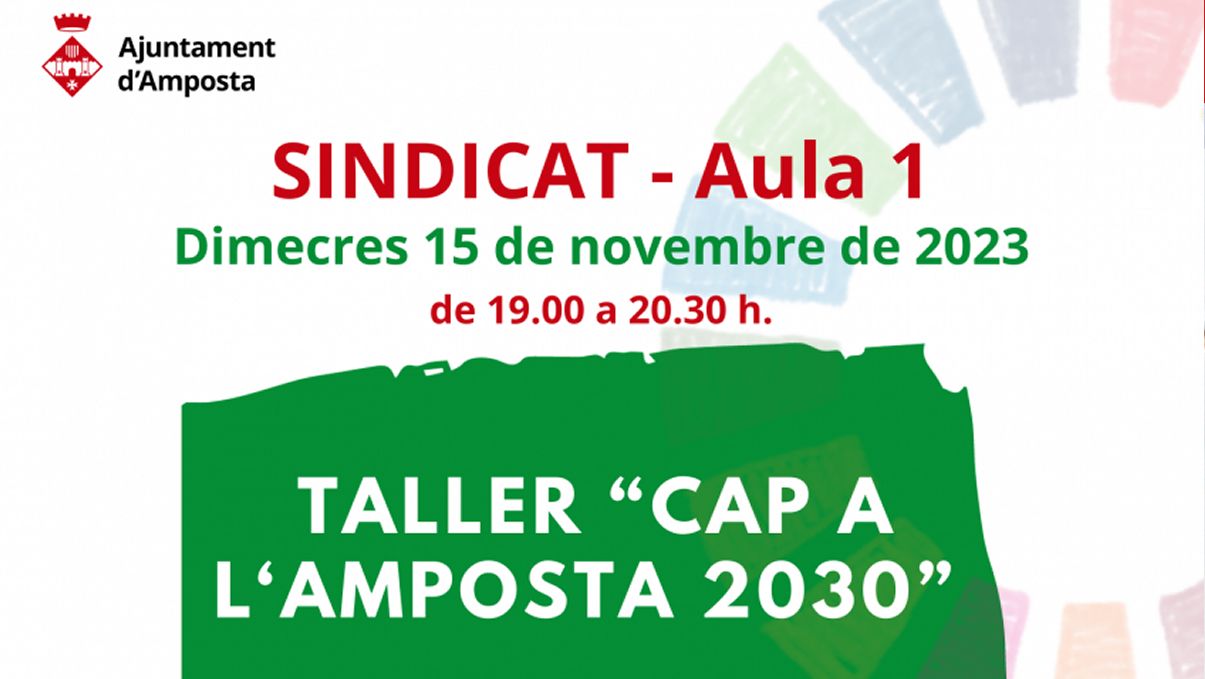 L�Ajuntament inicia la redacci� del Pla d�implementaci� de l�Agenda 2030