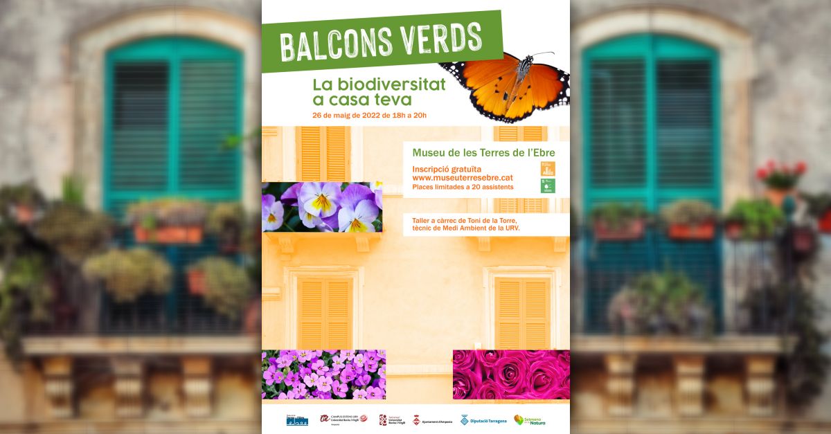 Balcons verds per fomentar la biodiversitat dins dels nuclis urbans