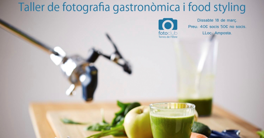 Curs de fotografia gastronmica i food styling