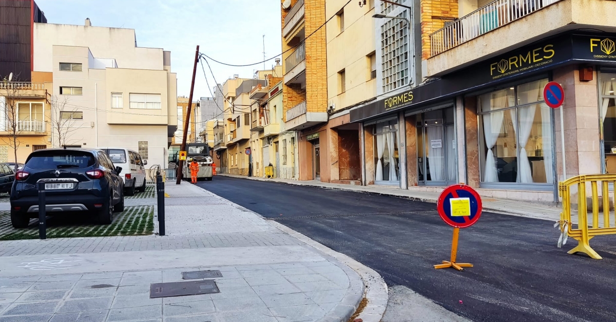 Talls de circulaci� als carers Felip II, Ronda i av. Alcalde Palau