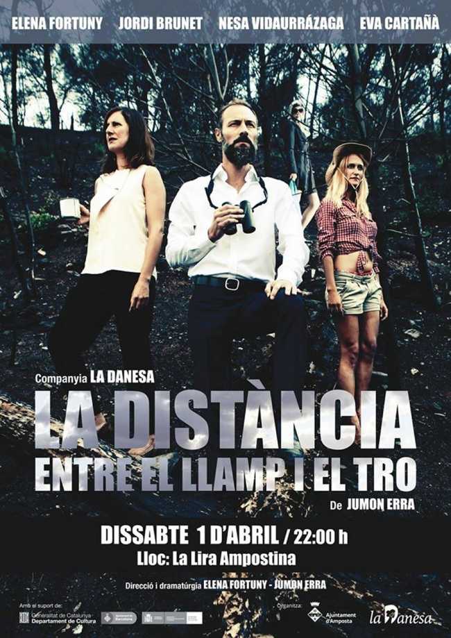 Temporada de Teatre i Dansa: La distncia entre el llamp i el tro 