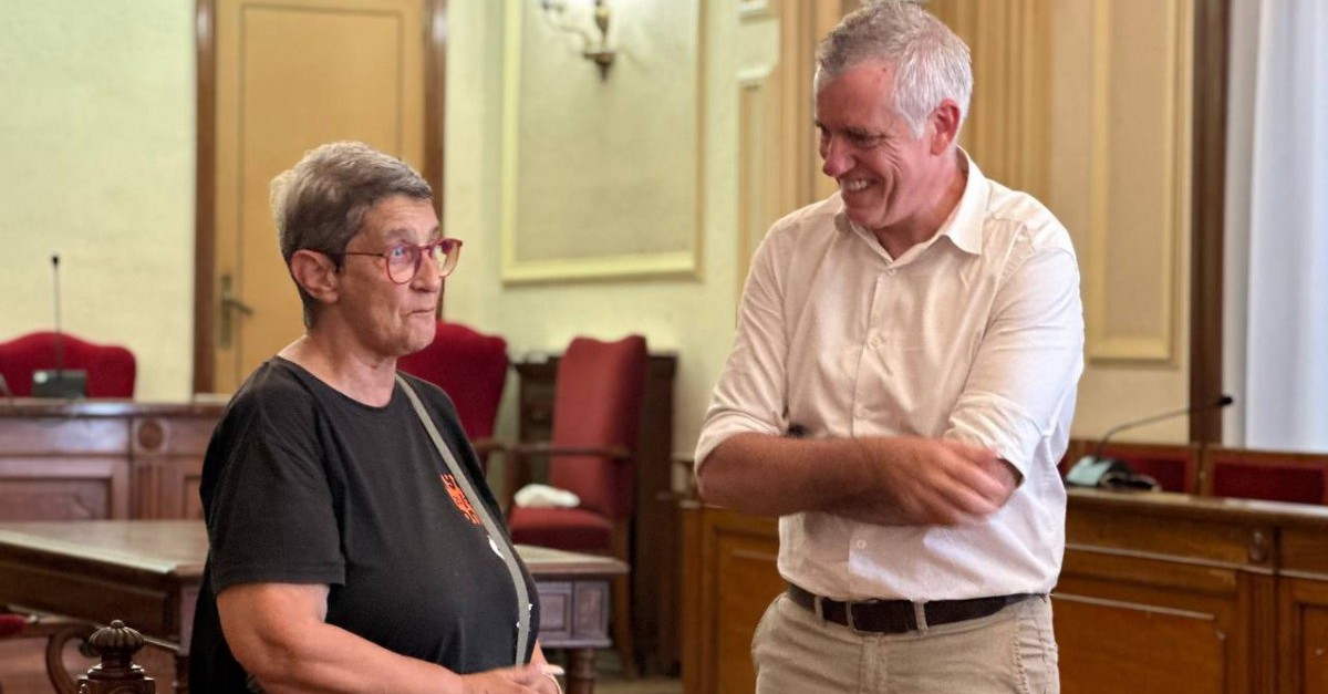 Tere Revert, pregonera de les Festes Majors dAmposta 2025