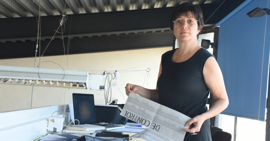 L�artista vene�olana Teresa Mulet prepara a Balada la seua propera exposici� que indaga sobre els mecanismes de control