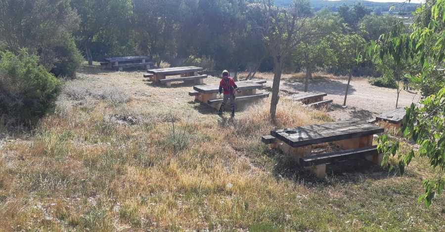 Comencen els treballs de neteja i recuperaci� de la Carrova i de la vora del riu a la zona del Castell