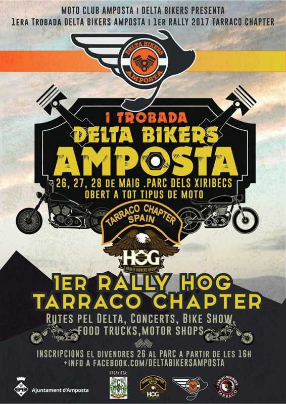 1a Trobada Delta Bikers Amposta  1er Rally Hog Tarraco Chapter