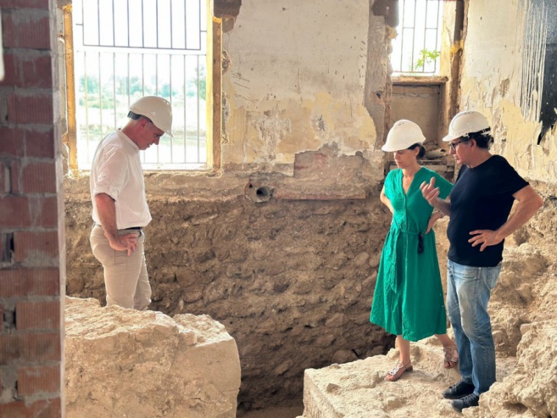Les obres a les Cases del Castell posen en valor l’antiga fortificaci medieval d’Amposta | Amposta.info