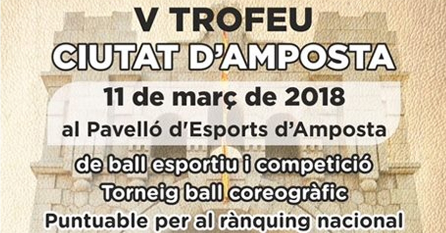 V Trofeu Ciutat dAmposta de Ball Esportiu