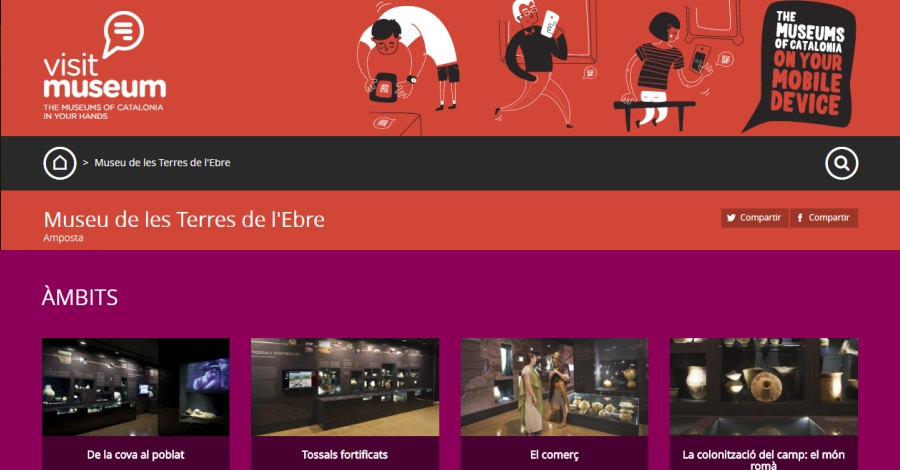 Cultura | El Visitmuseum, nova eina de treball per als alumnes de l�EOI d�Amposta