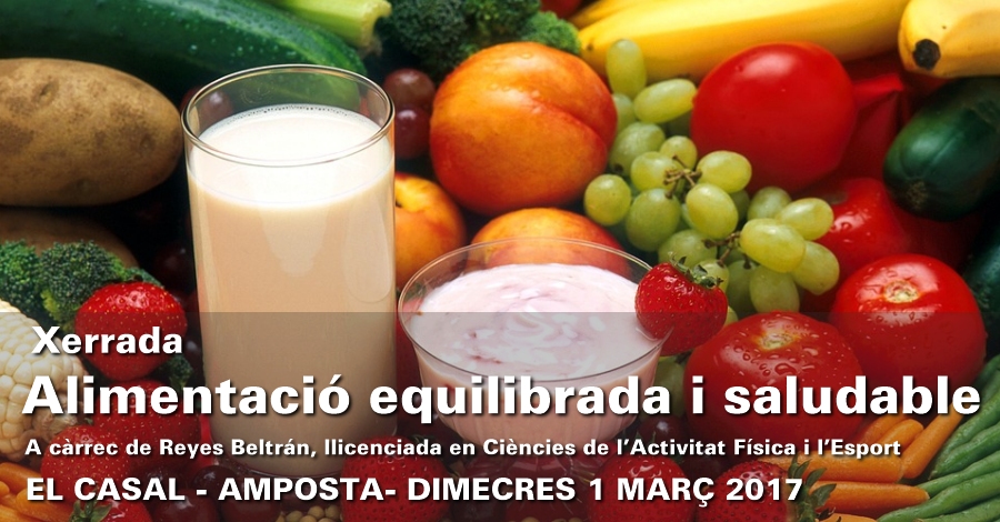 Xerrada Alimentaci equilibrada i saludable