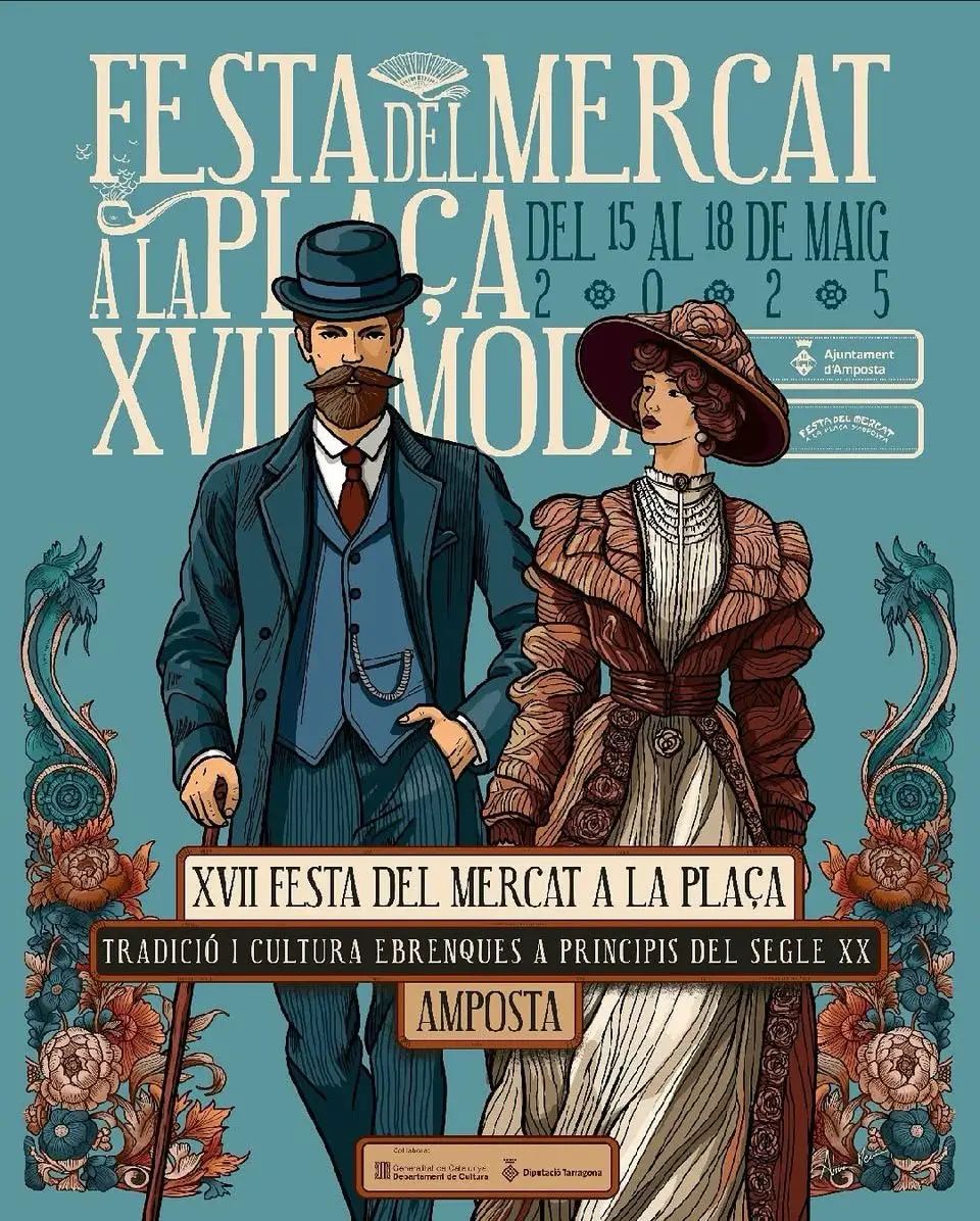 Amposta es vesteix d’poca per celebrar la 17a Festa del Mercat a la Plaa amb ms de 100 activitats | Amposta.info